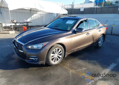2017 Infiniti Q50 3.0T Premium из США, поврежденный, VIN JN1EV7AP5HM742753